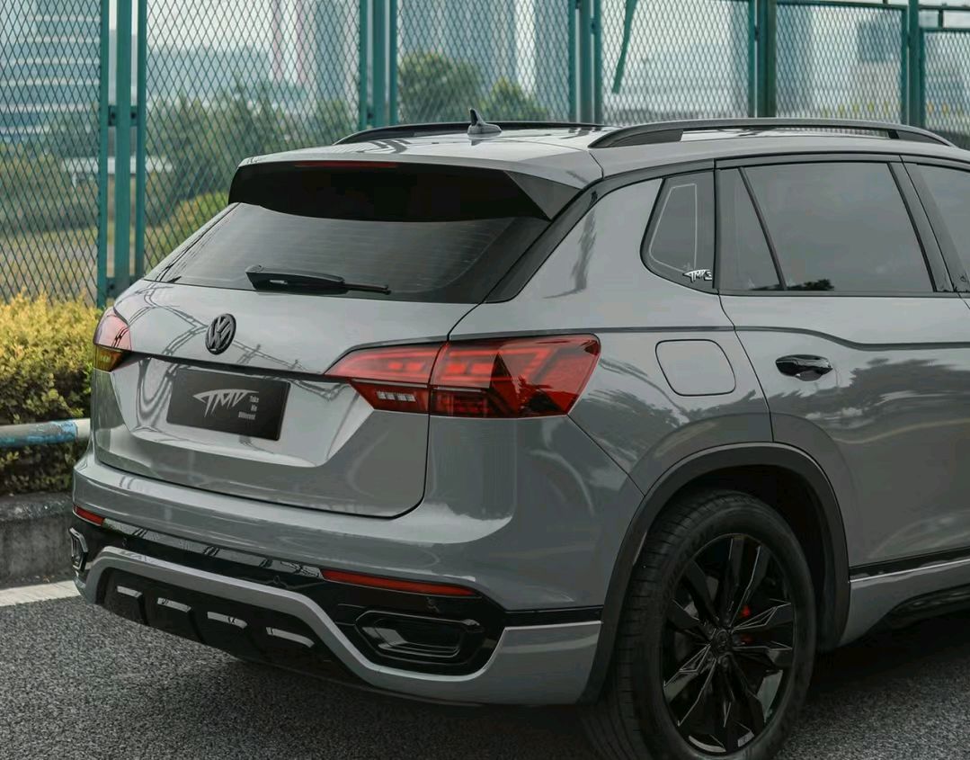 "鲨鱼灰"大众途锐曝光,20寸黑色轮毂 四驱,时尚感爆棚