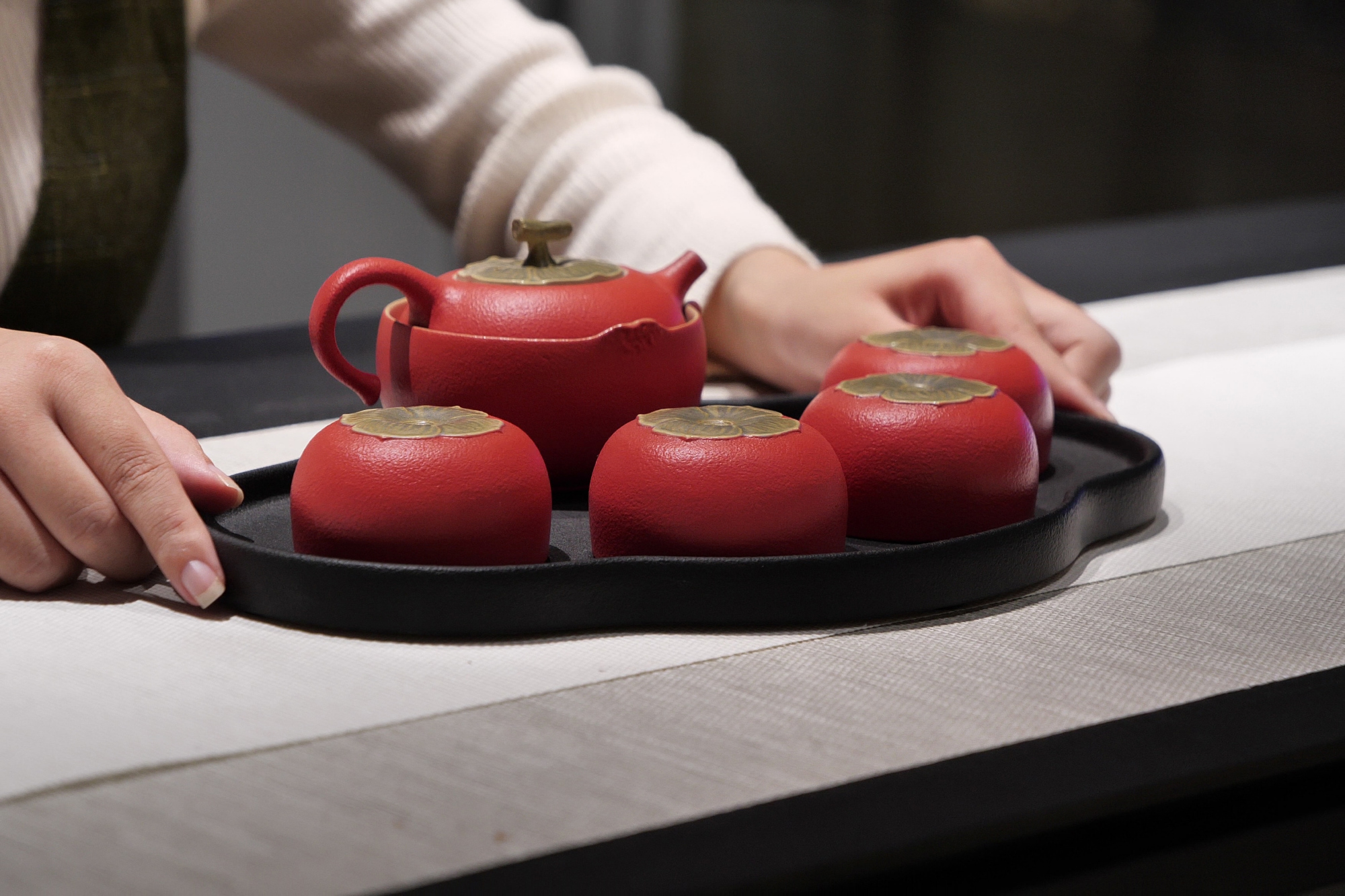 万仟堂陶瓷功夫茶具套装,喝茶族的新婚贺礼,闺蜜直夸选的好