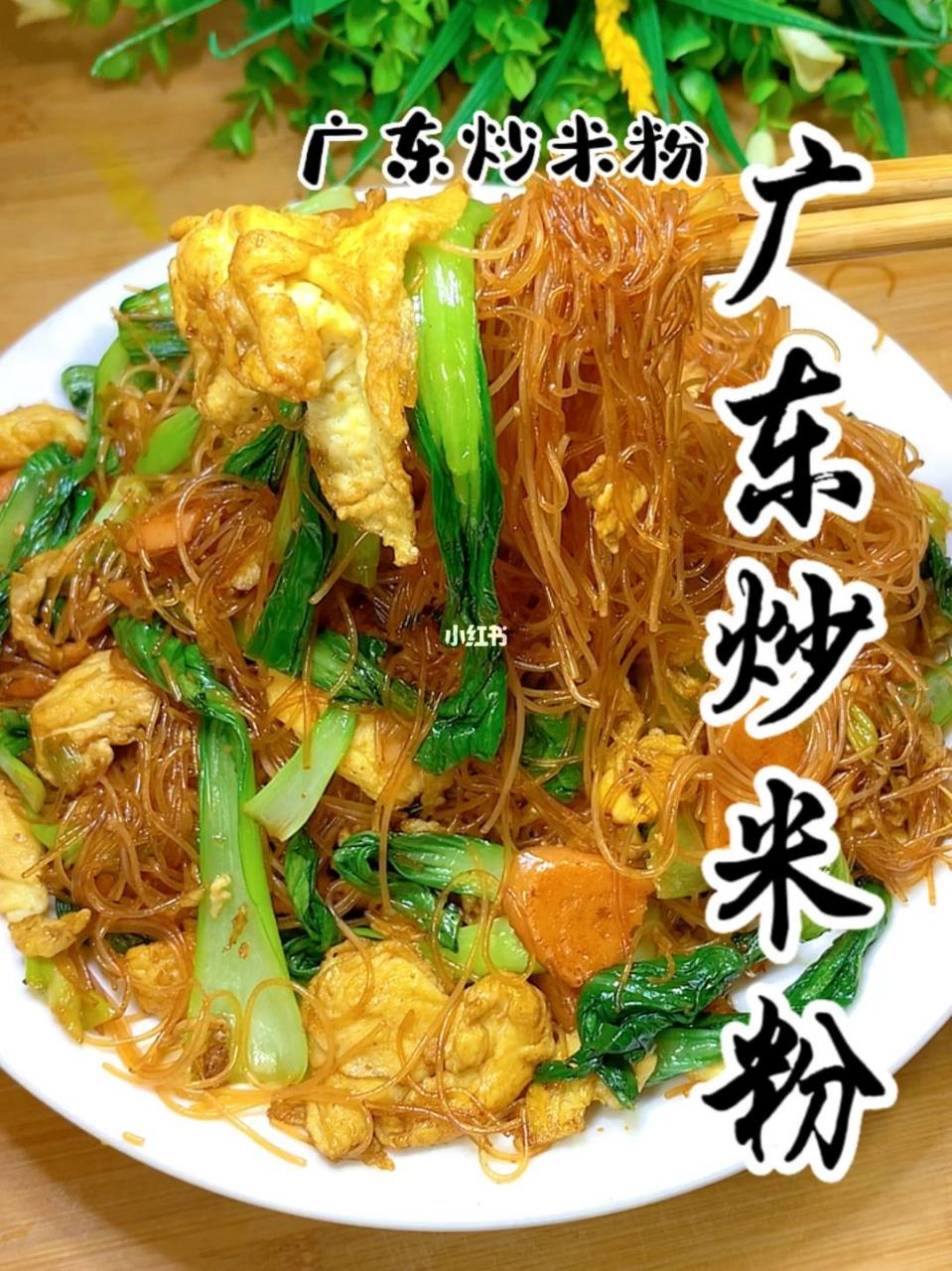 广东炒粉是一道广东传统美食,主要原料为米粉,蔬菜和肉类等.