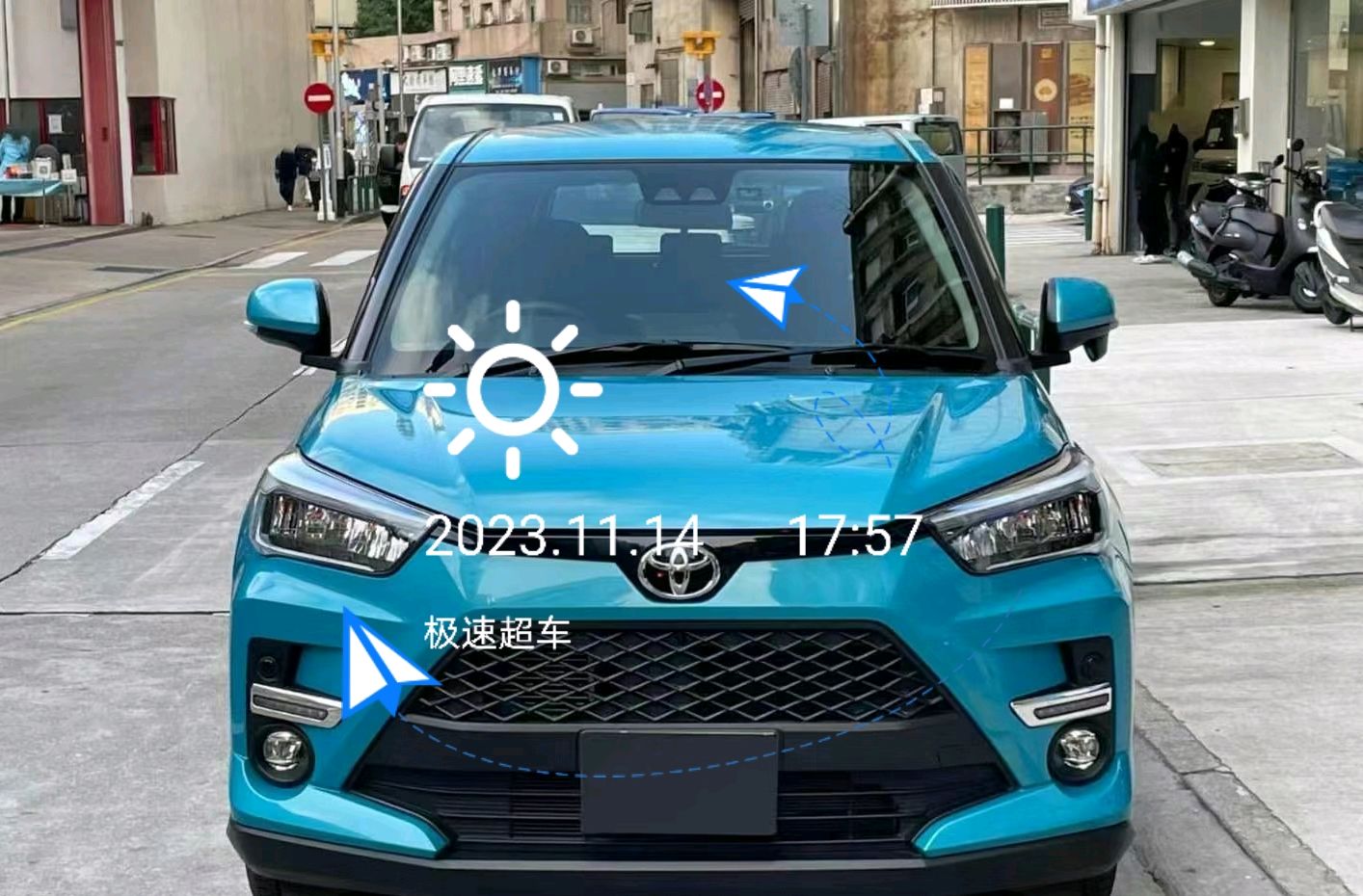 不足10w,丰田suv终于接地气,丰田raize亮相,1.0t cvt,帅气