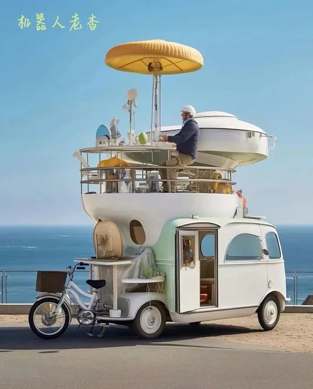 这才是三轮房车界的天花板,五星级超豪华三轮房车震撼来袭,独栋别墅式