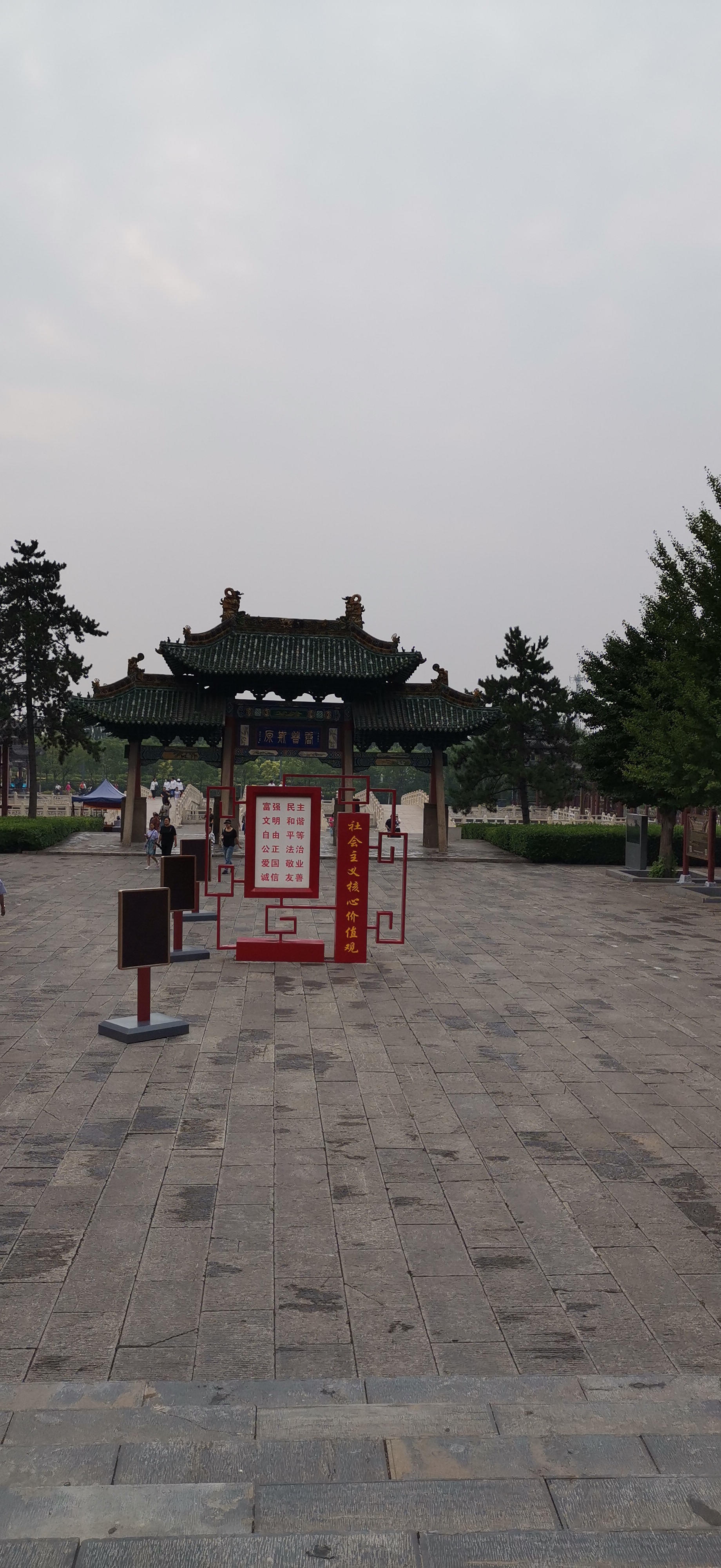 太原晋祠,稻田公园旅游观光