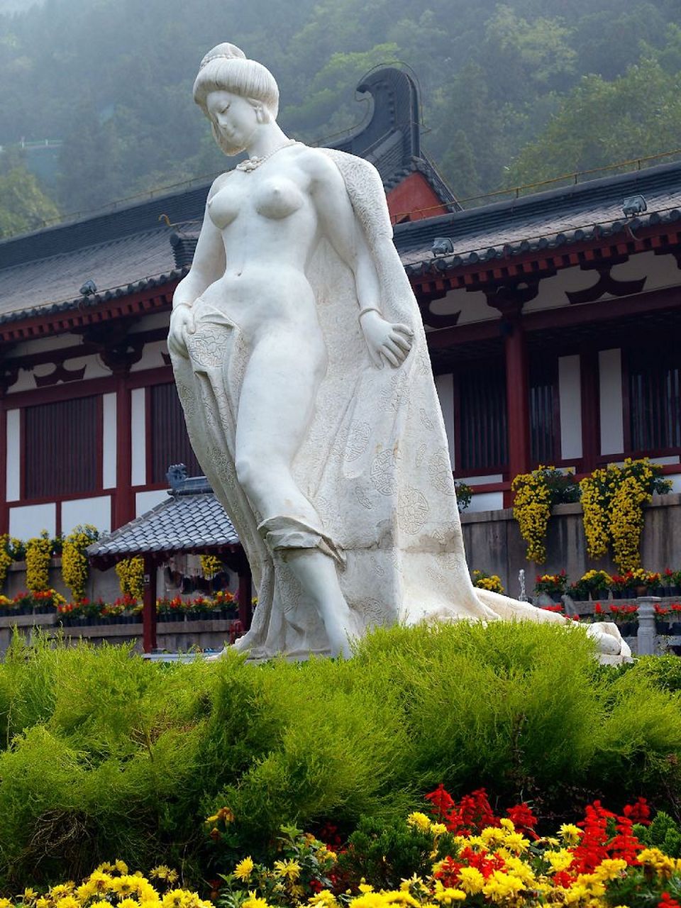 杨贵妃雕像 四大美人图片