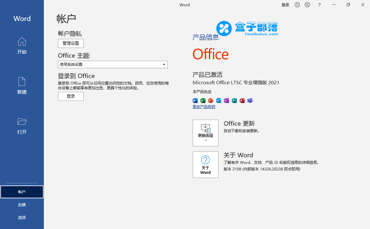 Microsoft Office 2021 官方专业增强正式版- 盒子部落