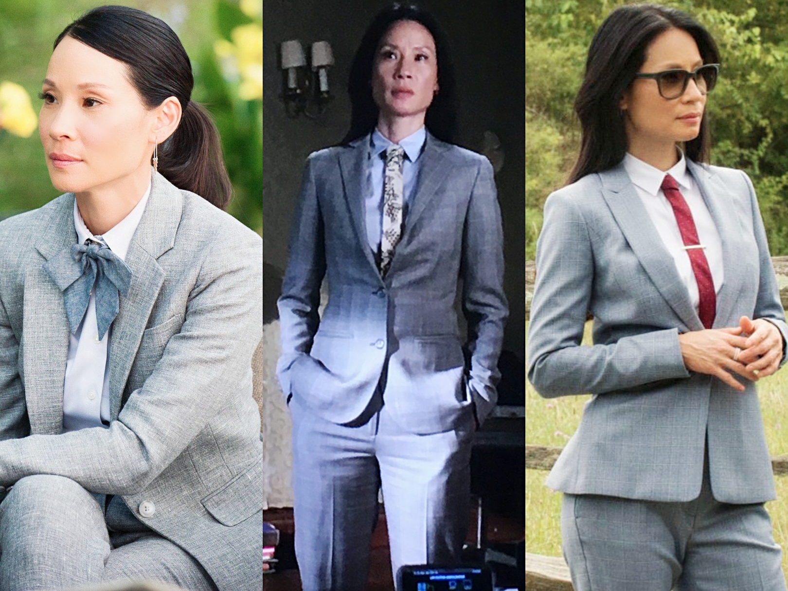 《基本演绎法》里的刘玉玲:穿西装三件套戴儿童领带,比男人还帅