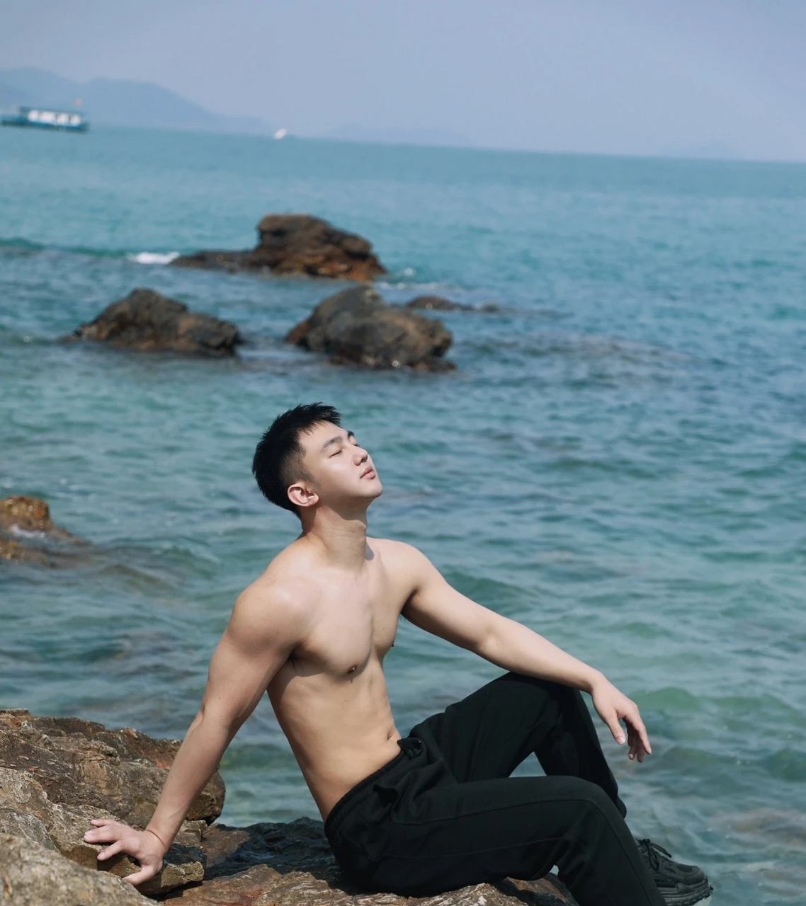 浪花一朵朵#帅气的阳光男孩