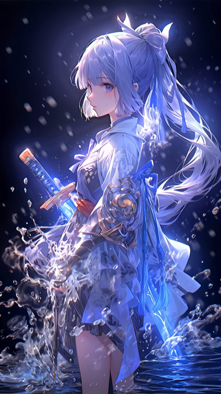 绫华超正经 #二次元# #原神