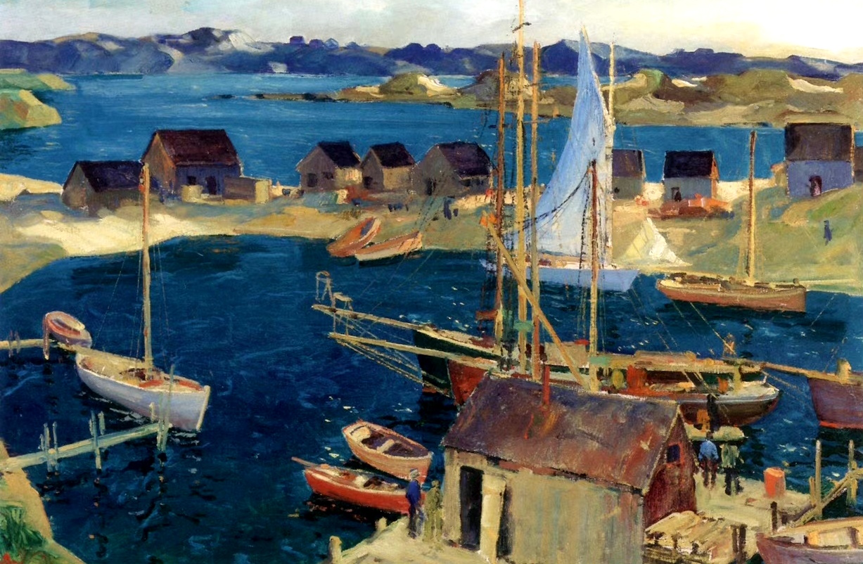 画家乔纳斯·李风景作品欣赏