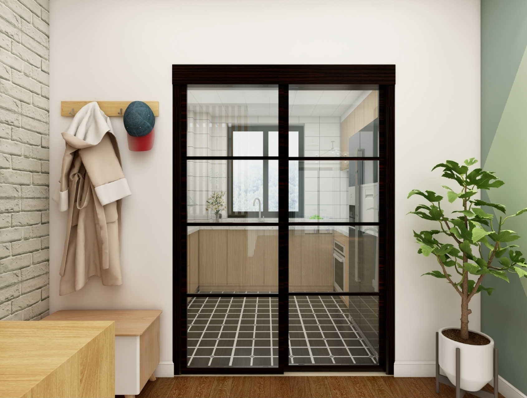 生活常识# 卫生间门正对厨房:气场相冲的潜在问题与解决方案  在家庭