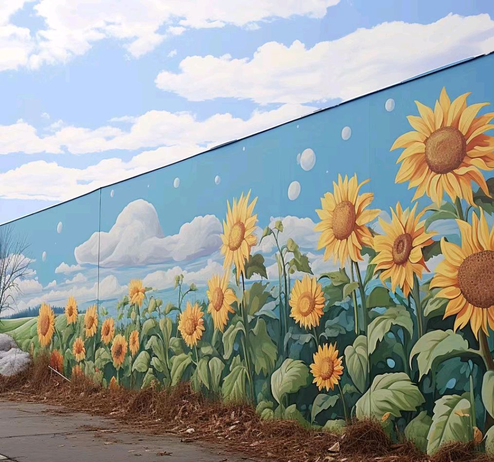 招远墙绘以创意3d彩绘用艺术的力量让乡村振兴焕发出新的生机