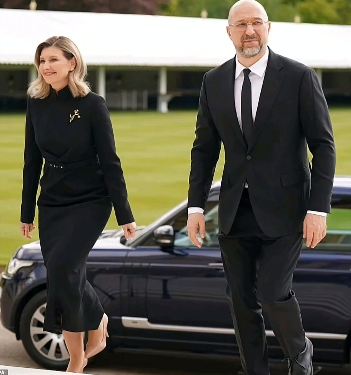 各国第一夫人闪耀白金汉宫!