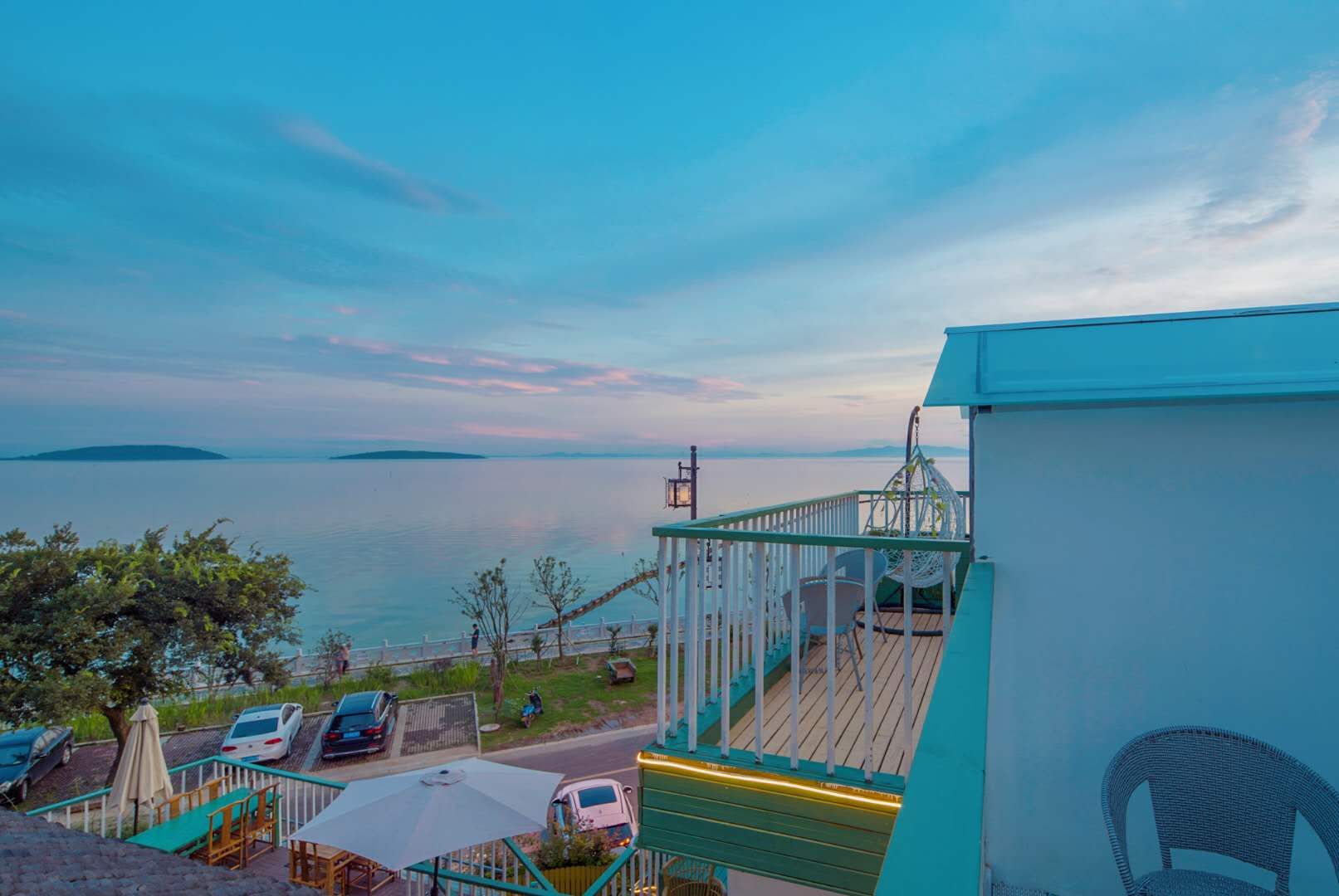 苏州西山明月湾旁还有这样一家民宿,这种风格的民宿你们喜欢吗?