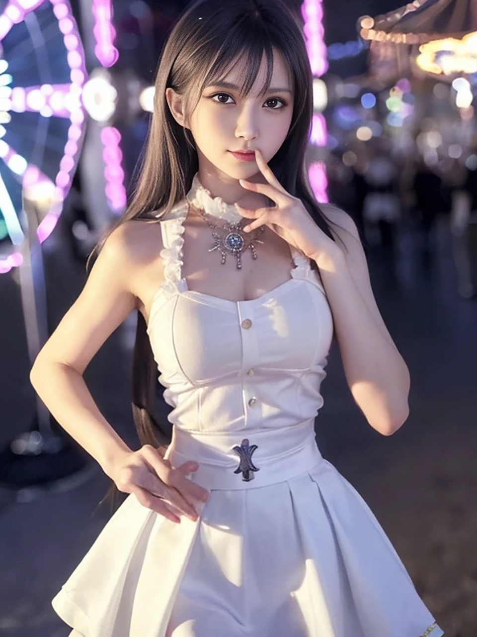 蒂法ai绘画壁纸系列