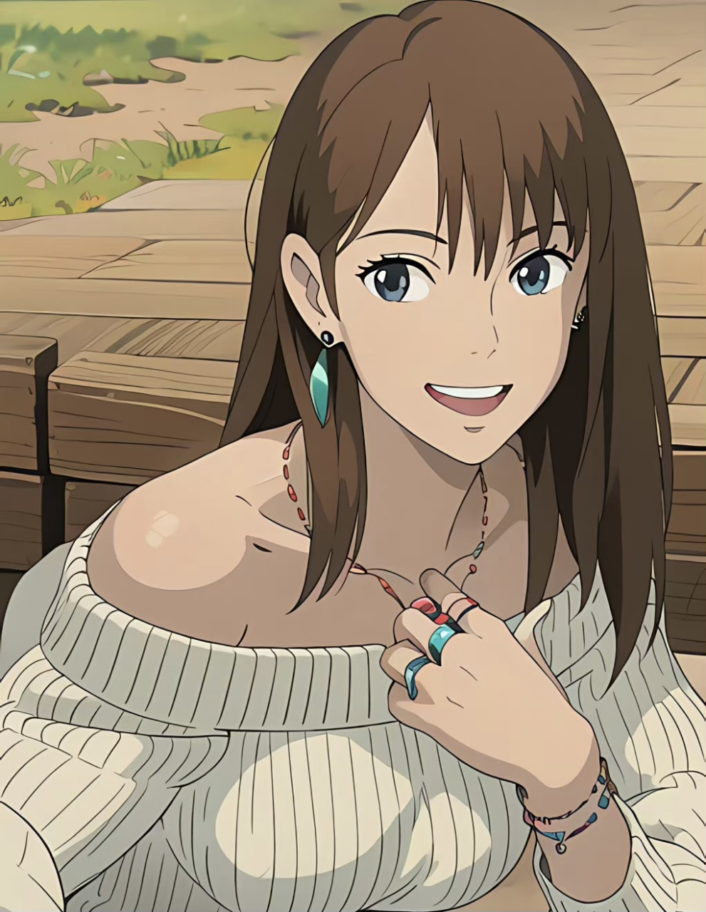 其实挺喜欢这种吉卜力的画风[期待]#动漫