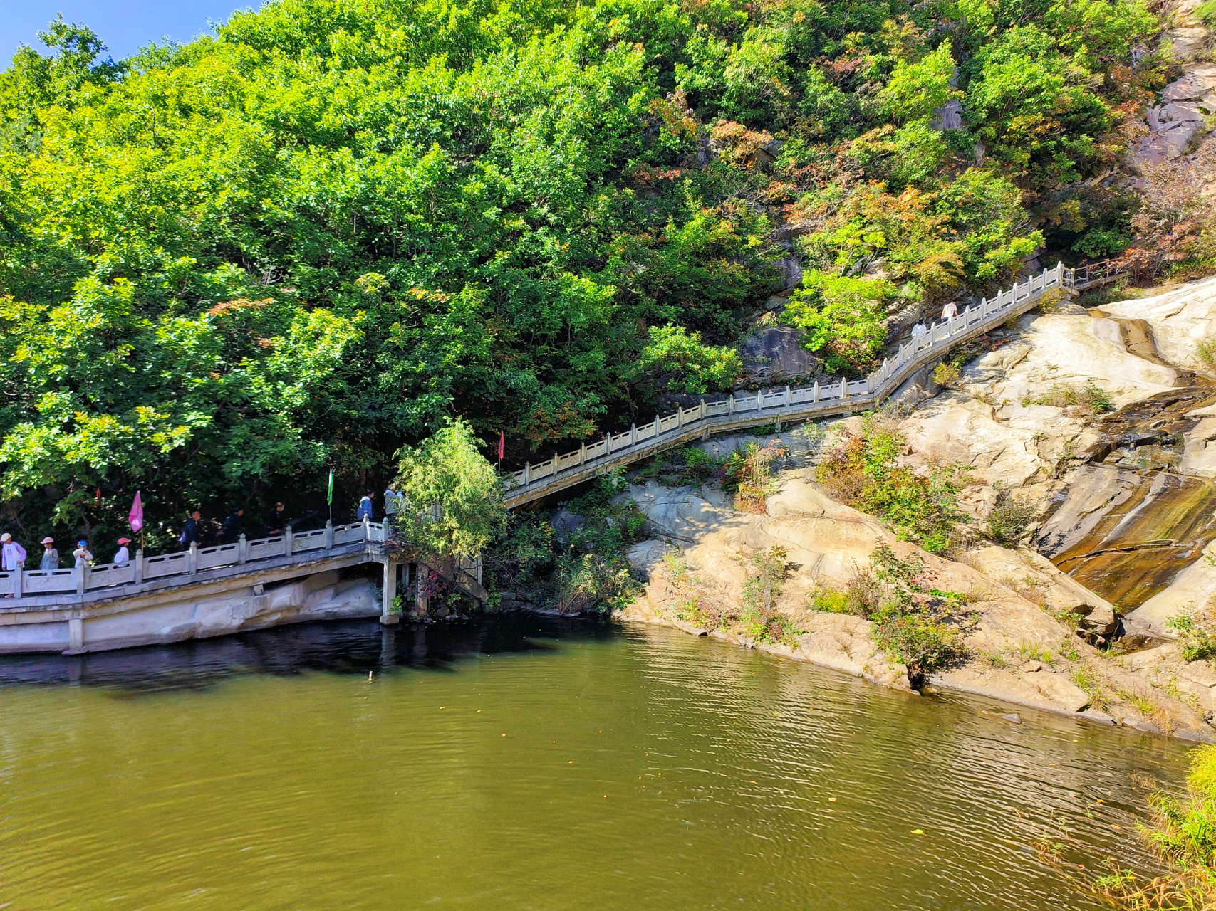 大连普兰店老帽山景区,风景秀美,秋季打卡好地方,登高望景,风景宜人