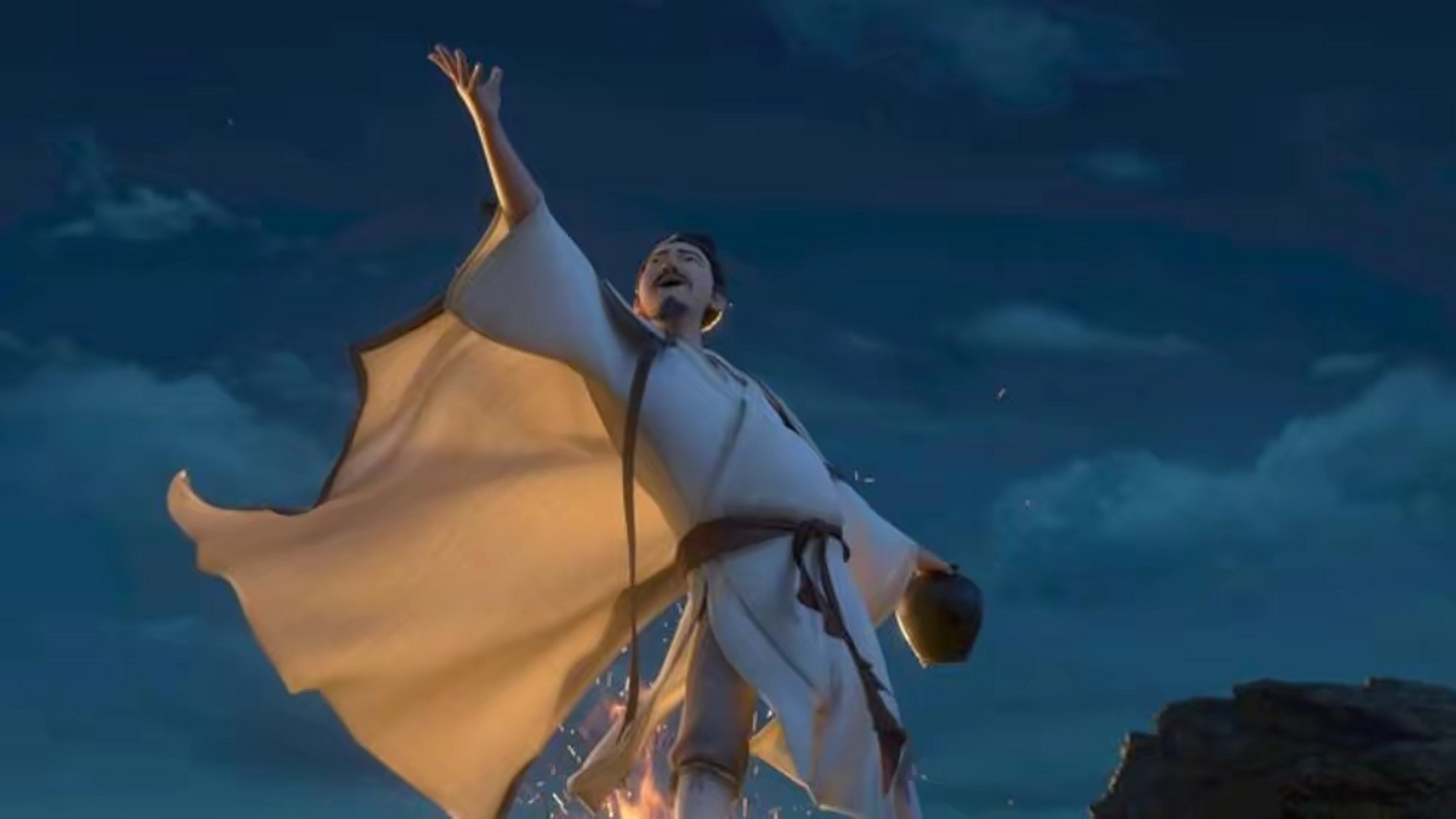 应是取自明人陈子龙的"梦到长安三万里,海风吹断碛西头",长安是诗人们