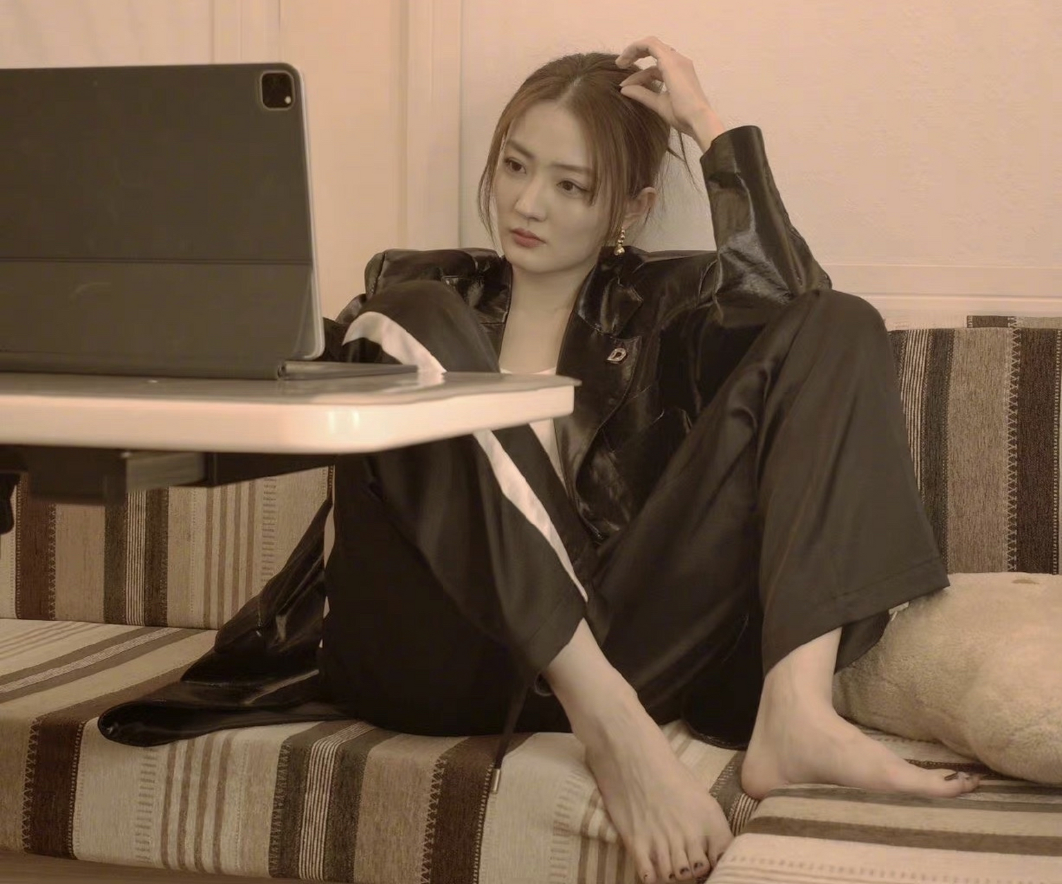 徐璐美脚丫 #徐璐