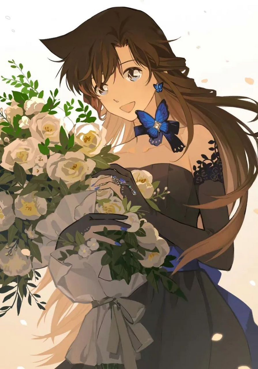 童年女神!毛利兰!#动漫