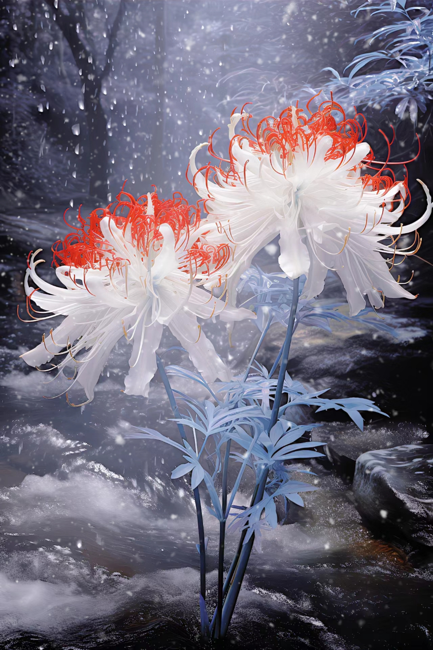 彼岸花 彼岸花又被称为忘情花"花开彼岸莫问归期"#彼岸花