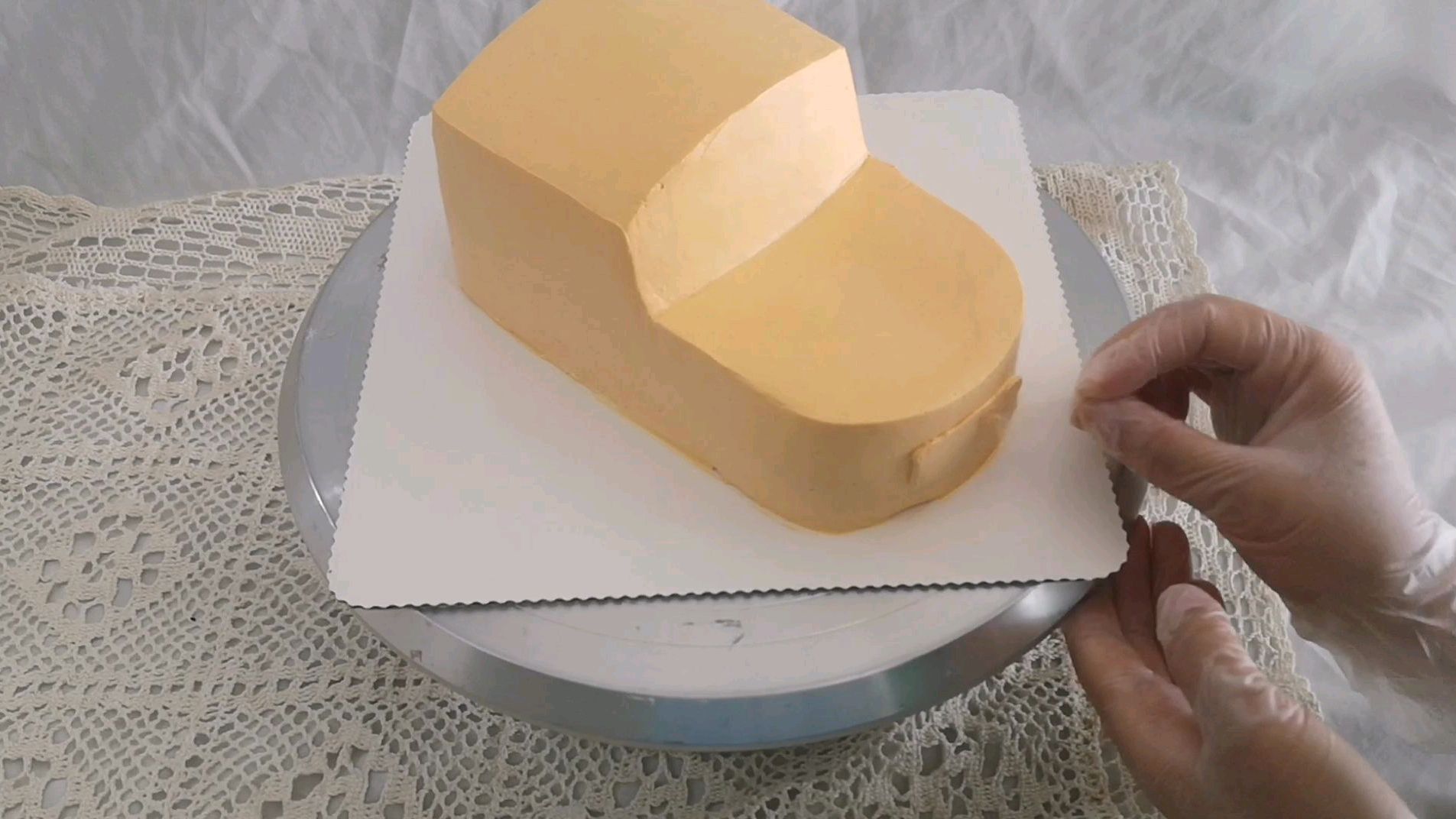 送男孩蛋糕,八英寸坯子做小汽车造型,无插件在家也能做