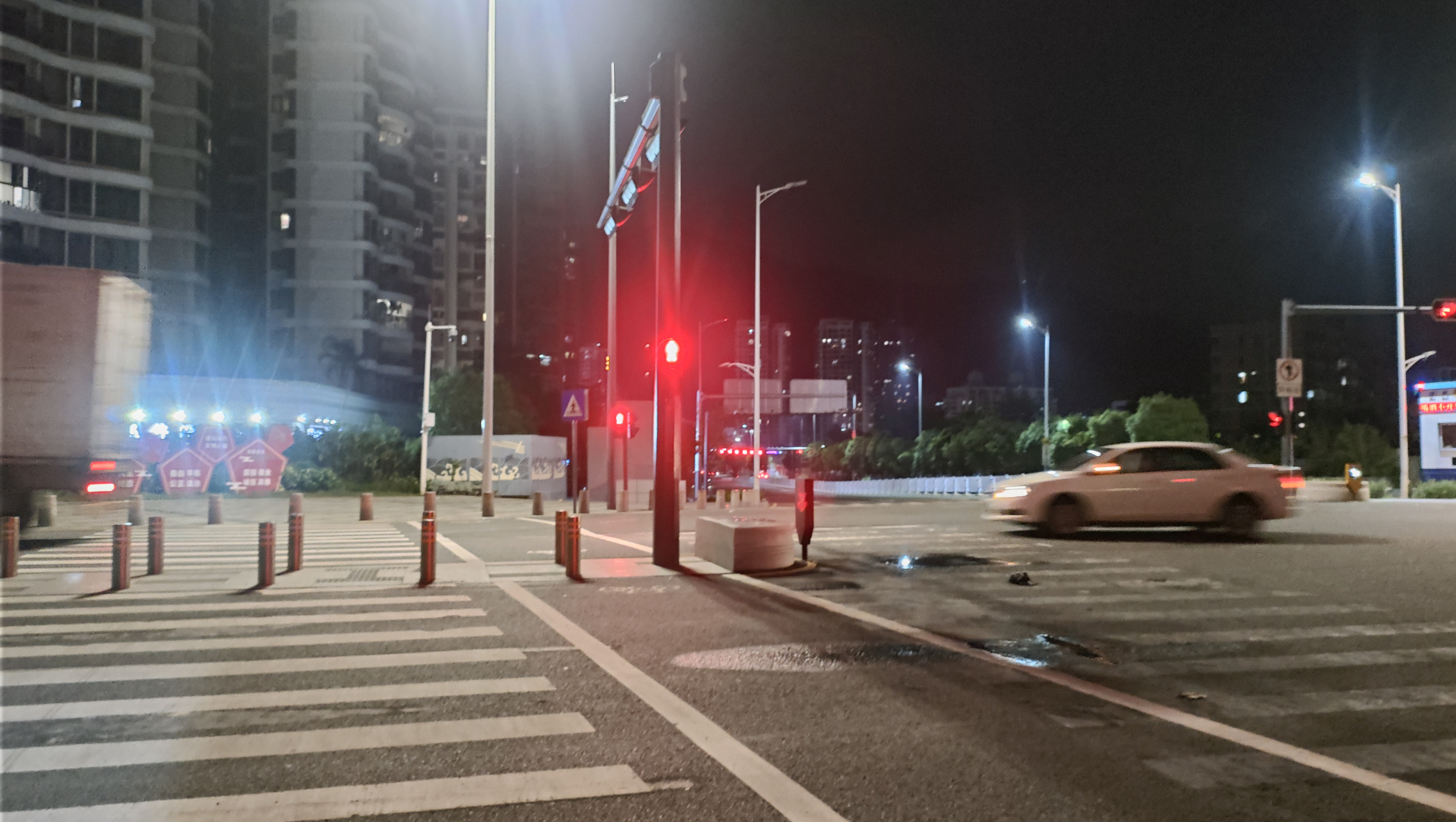 深圳盐田区夜景街拍