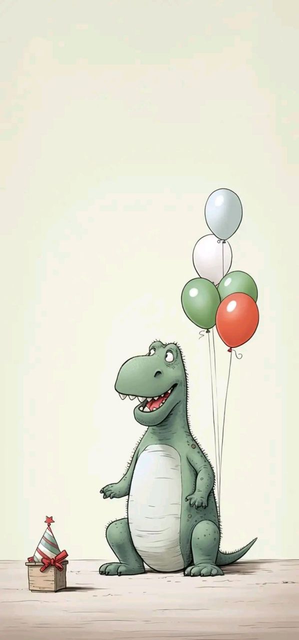 每日壁纸秀～可爱的小恐龙