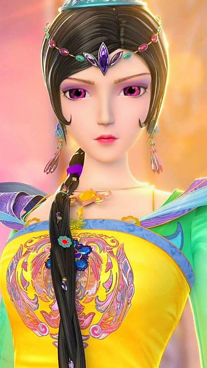 曼多拉动漫美图手机壁纸分享,她是叶罗丽仙境的女王