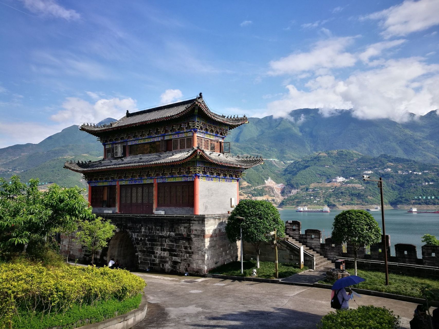 夔州古城,曾经作为夔子国,巴人的聚居地,历经风雨,成为巴渝文化的重要