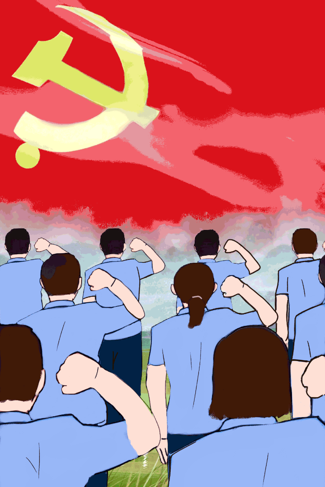 喜迎二十大 不忘初心本色 永葆为民情怀