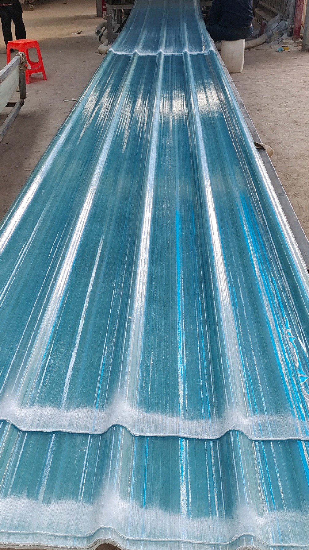 钢结构屋顶采光带#搭阳光房采光瓦