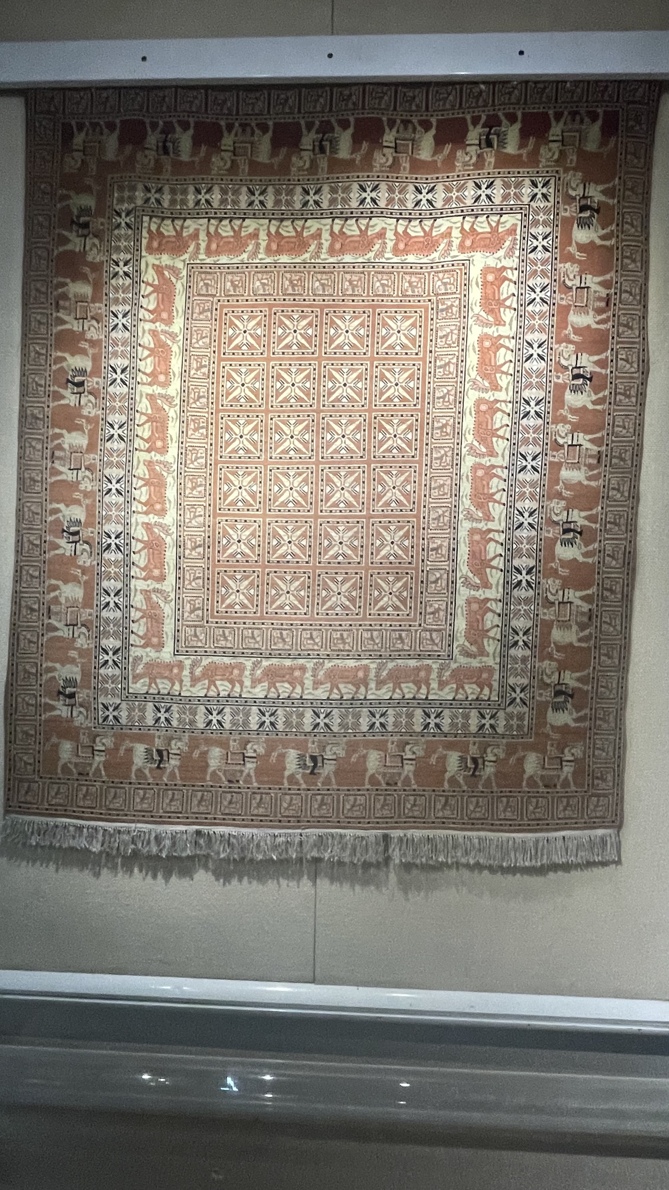 伊朗波斯地毯博物馆中的镇馆之宝