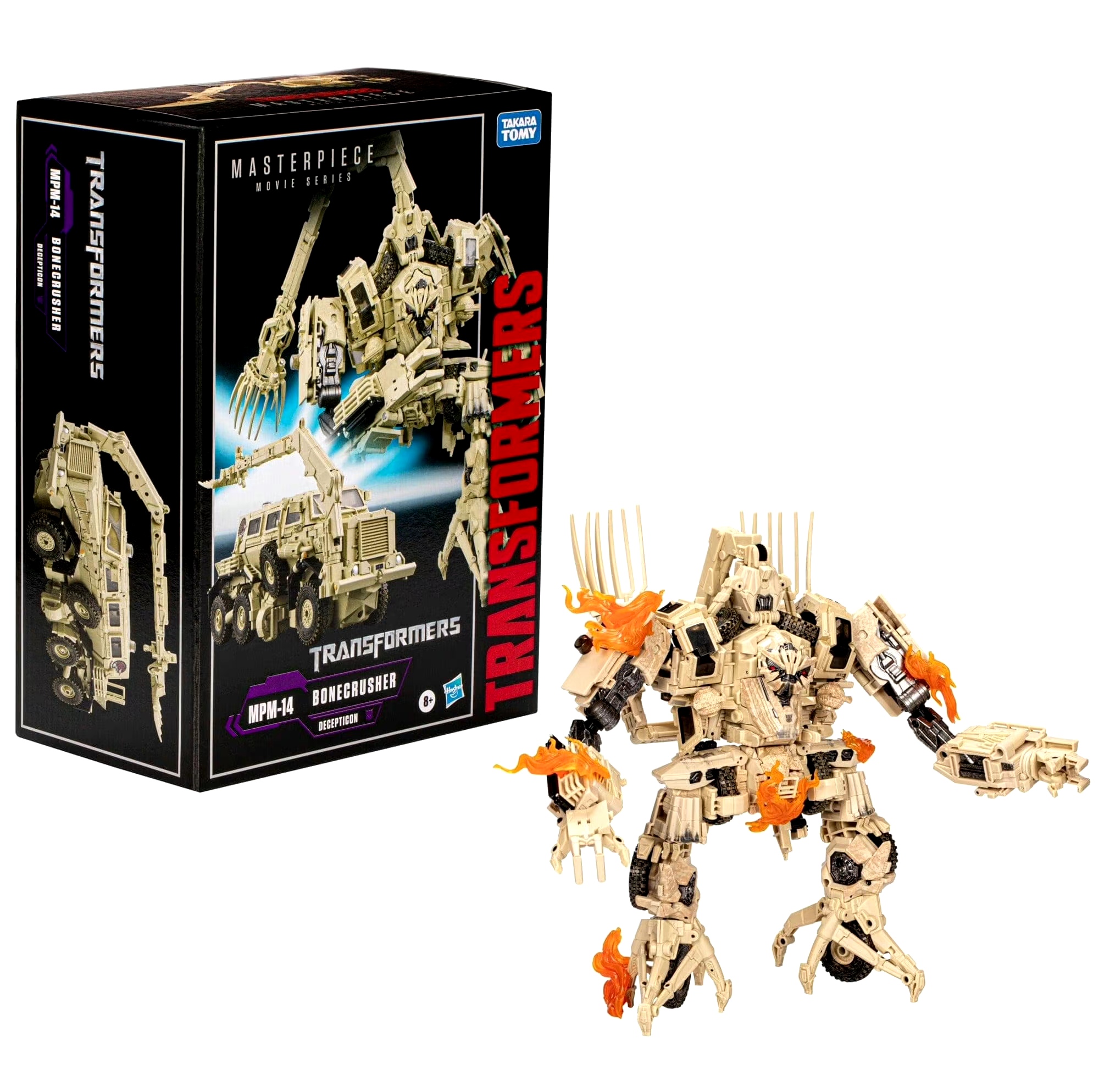 模型欣赏:变形金刚 mpm14 变1 碎骨魔 官图发布