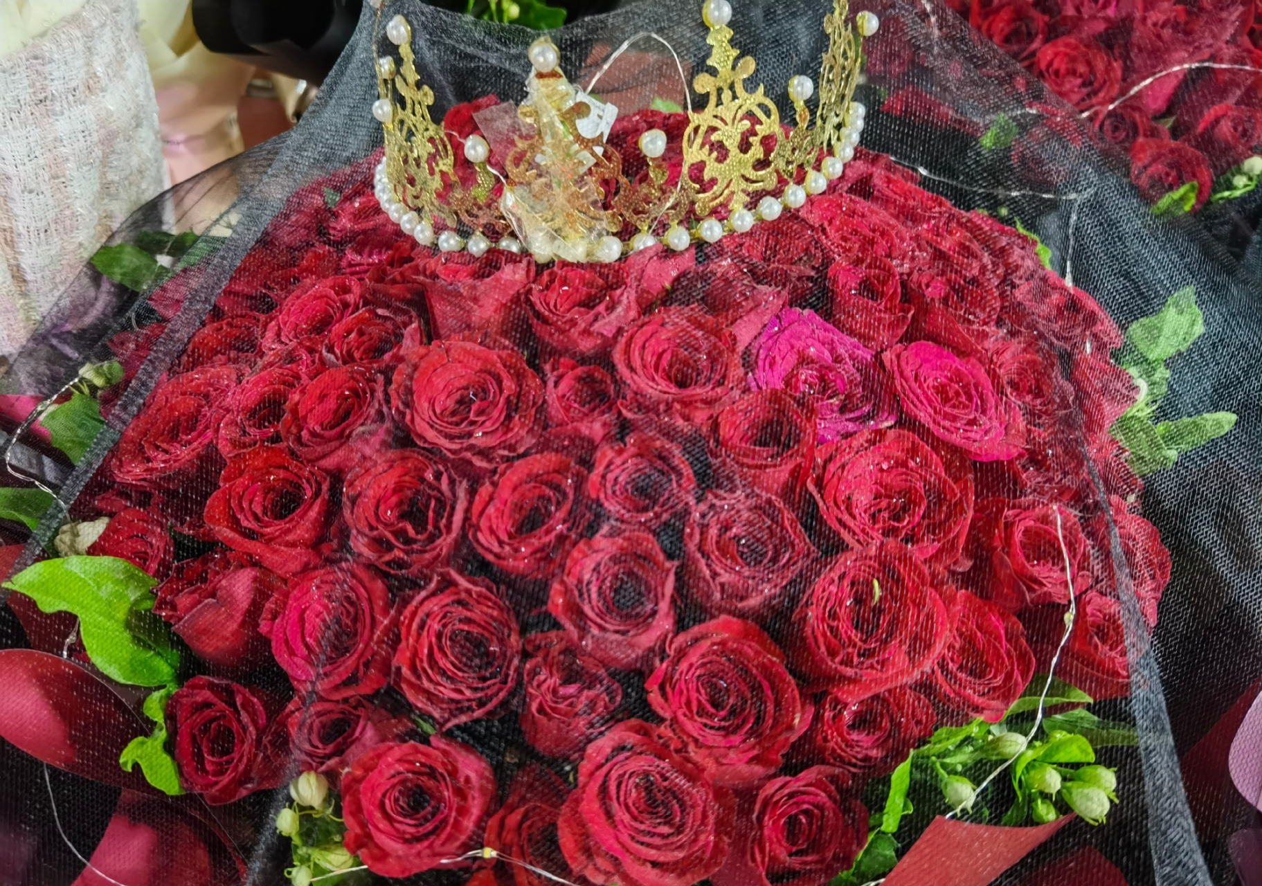 花的浪漫是它本身06随手送出9999朵95不是梦