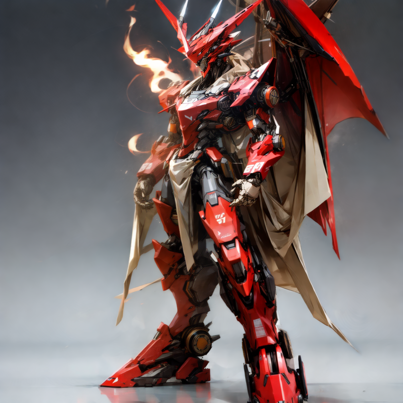 山海经神兽之烛龙机甲