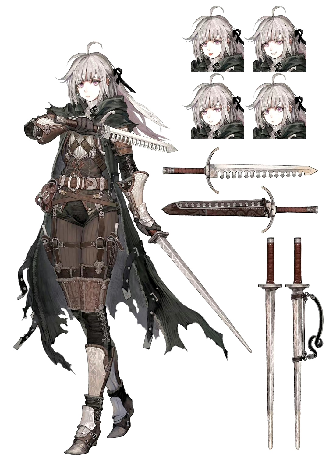 画师navigavi人物设定作品欣赏