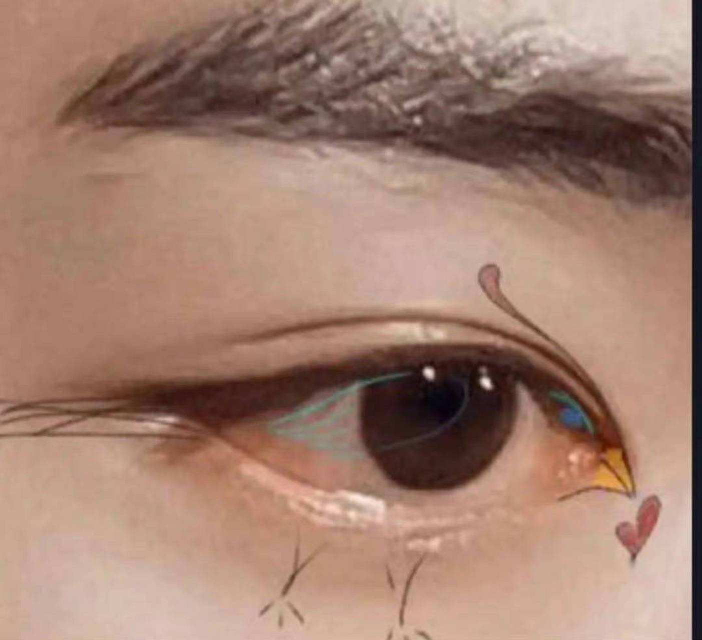 肖战# 这是谁的眼睛呀?像喜鹊一样[期待]