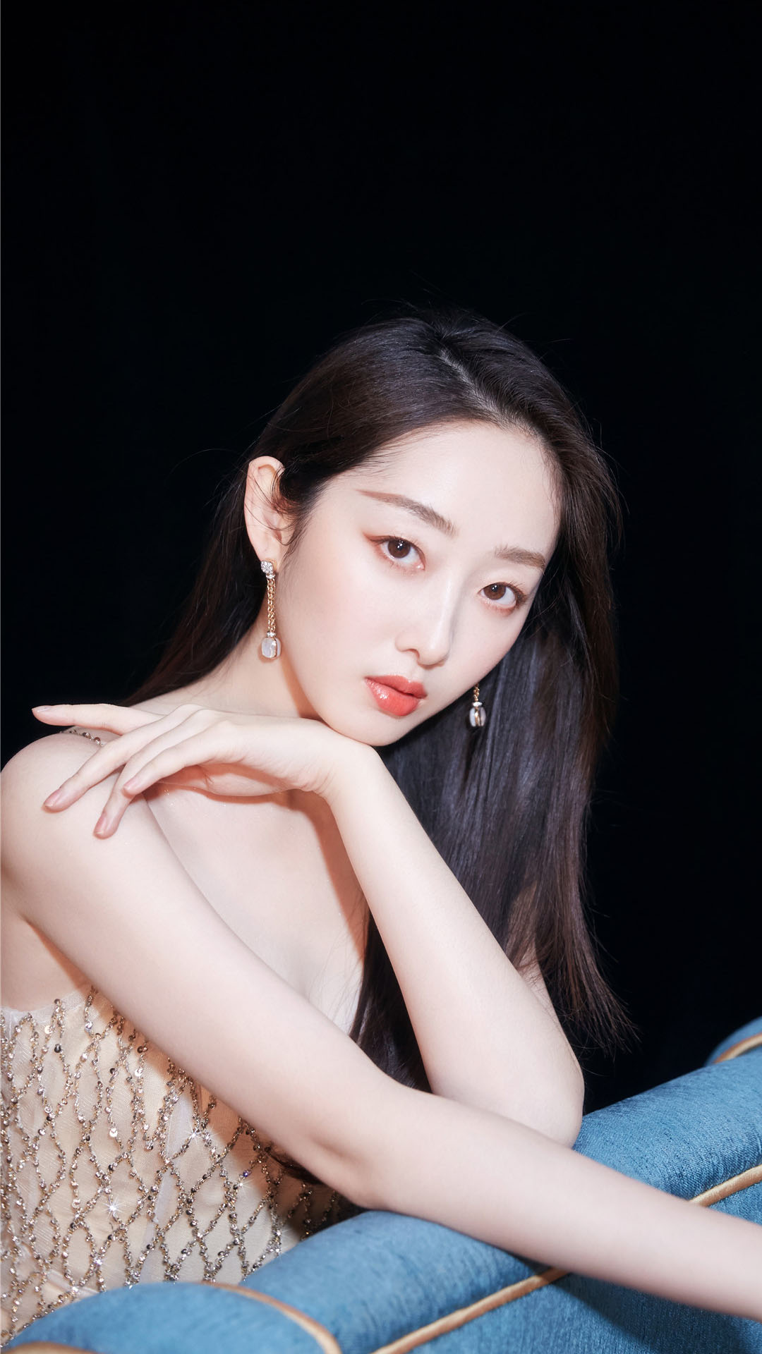 精美图集|蒋梦婕肤白貌美,气质出众