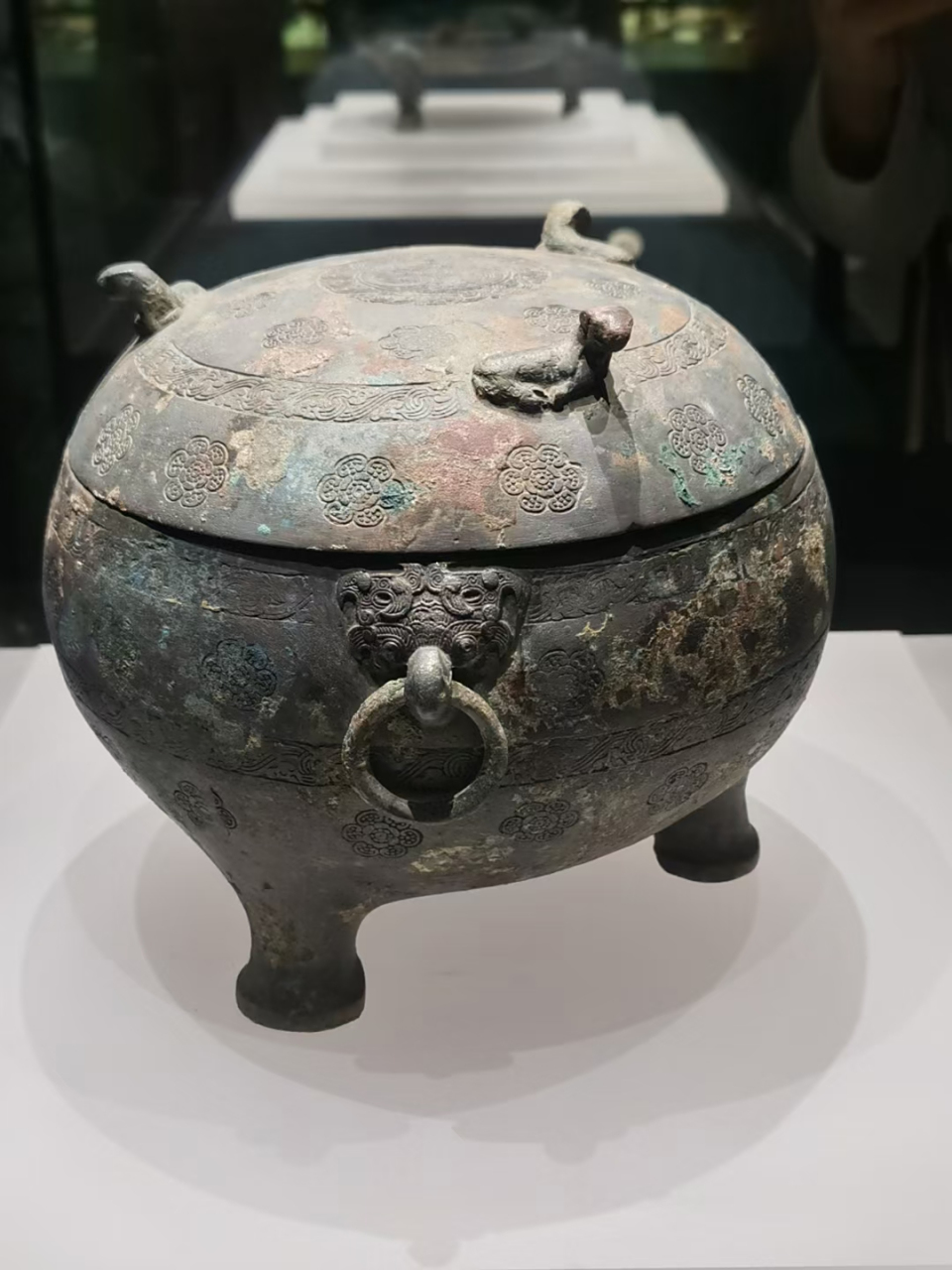 甘肃博物馆展出大量马家窑遗址出土文物,马家窑位于甘肃省定西市临洮