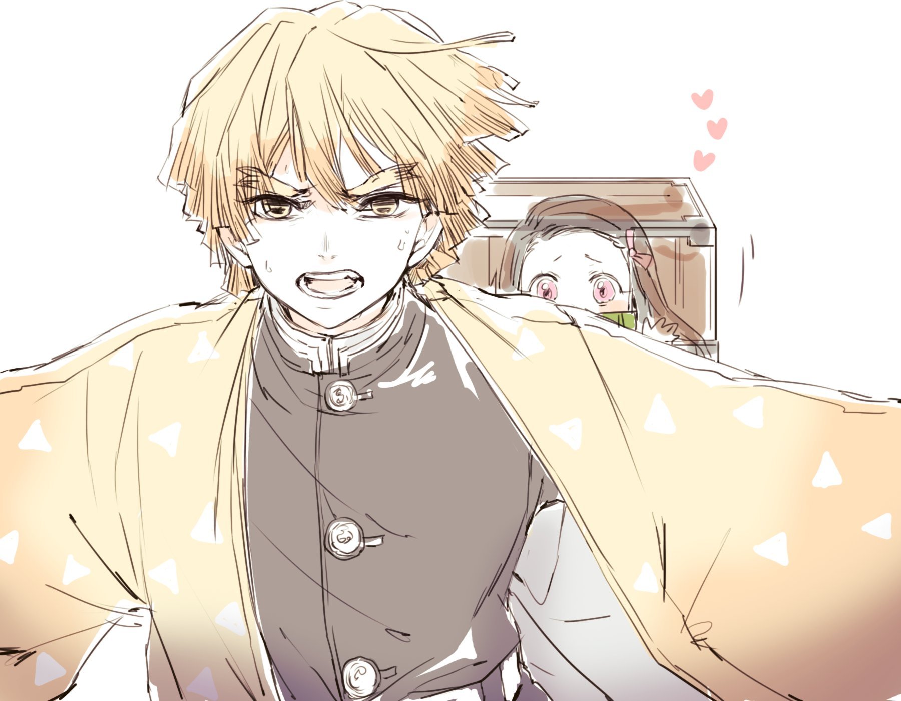 鬼灭之刃:善祢合集,谁看了不说一声般配?