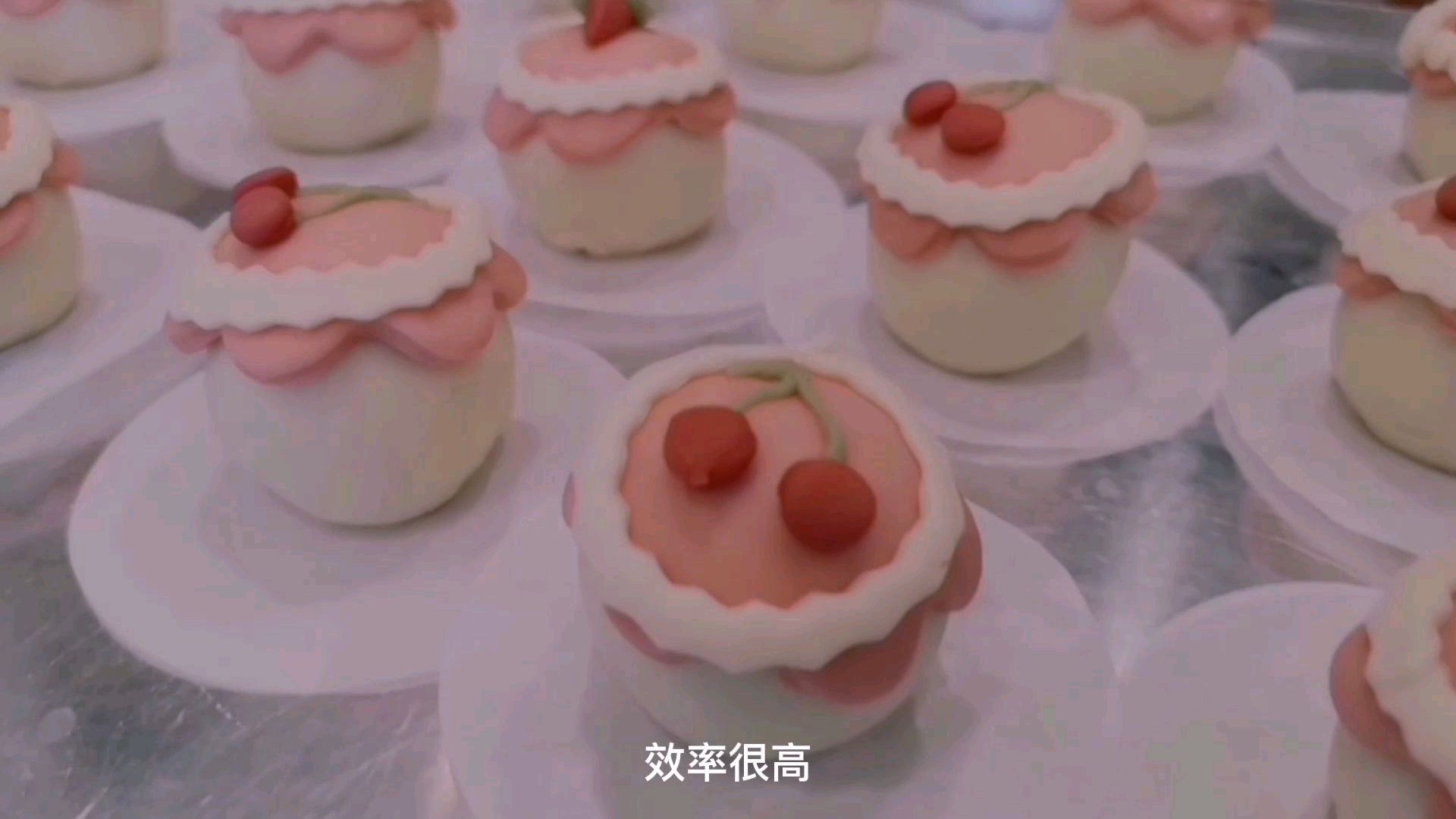 美轮美奂,超越西点的中式小蛋糕卡通包教程收好!
