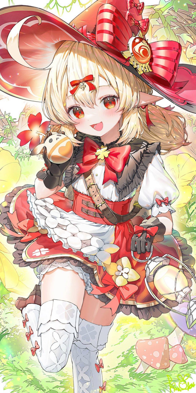 可爱的可莉小魔女!