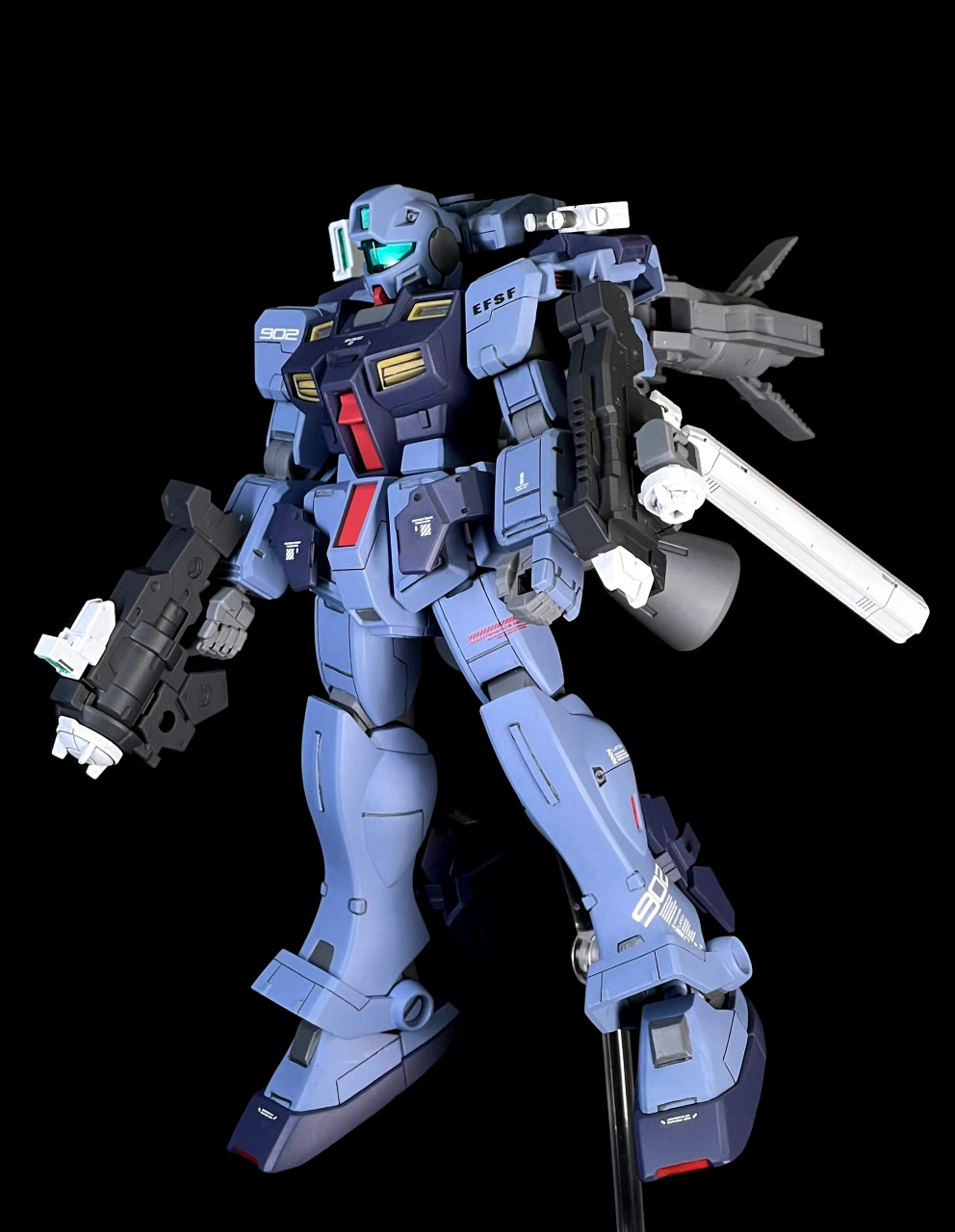 模型欣赏:机动战士高达 hg 吉姆强型侦查型,by omoide.