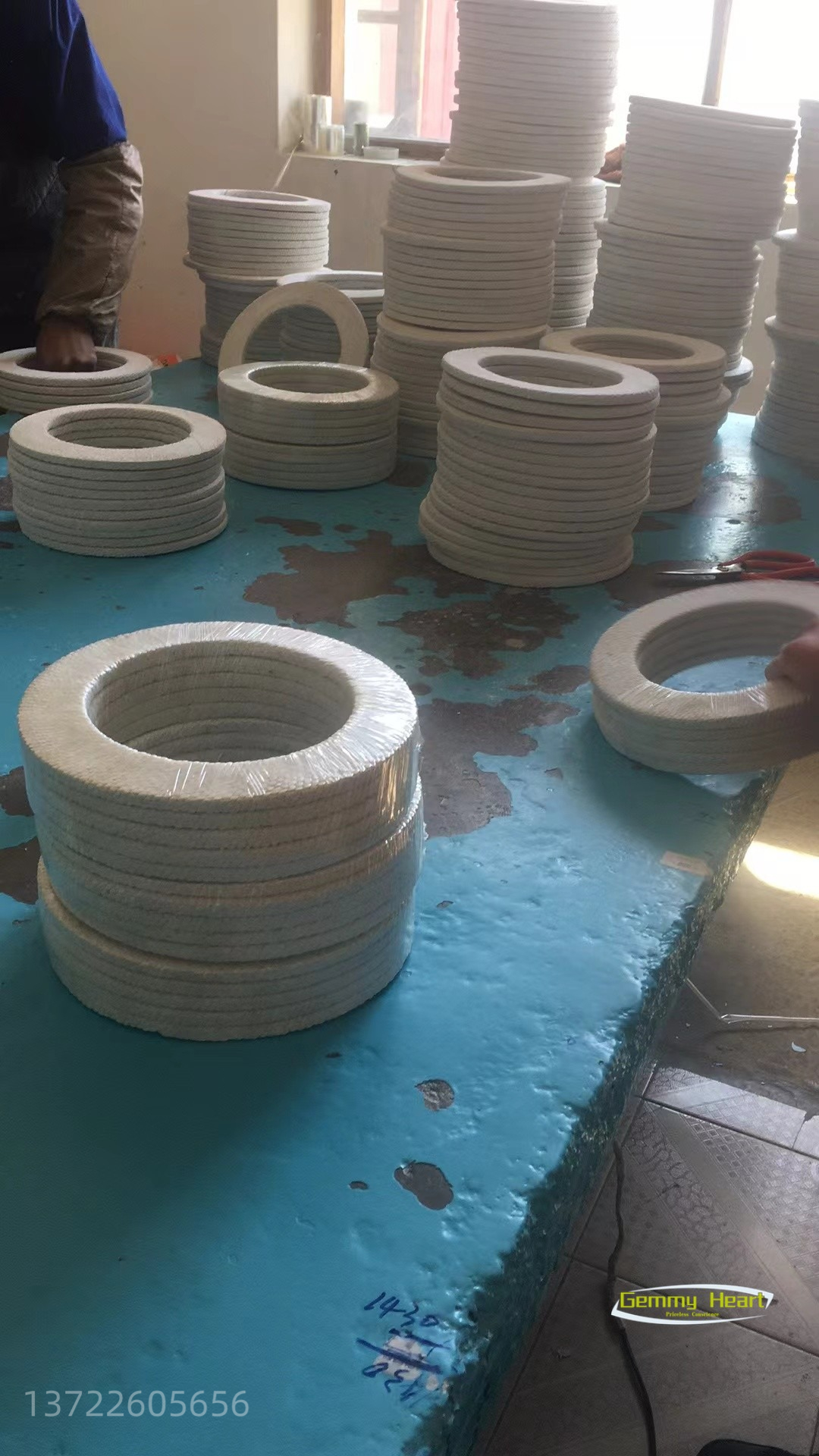石棉布垫片 耐高温无尘石棉布垫片 防火隔热石棉垫可定制