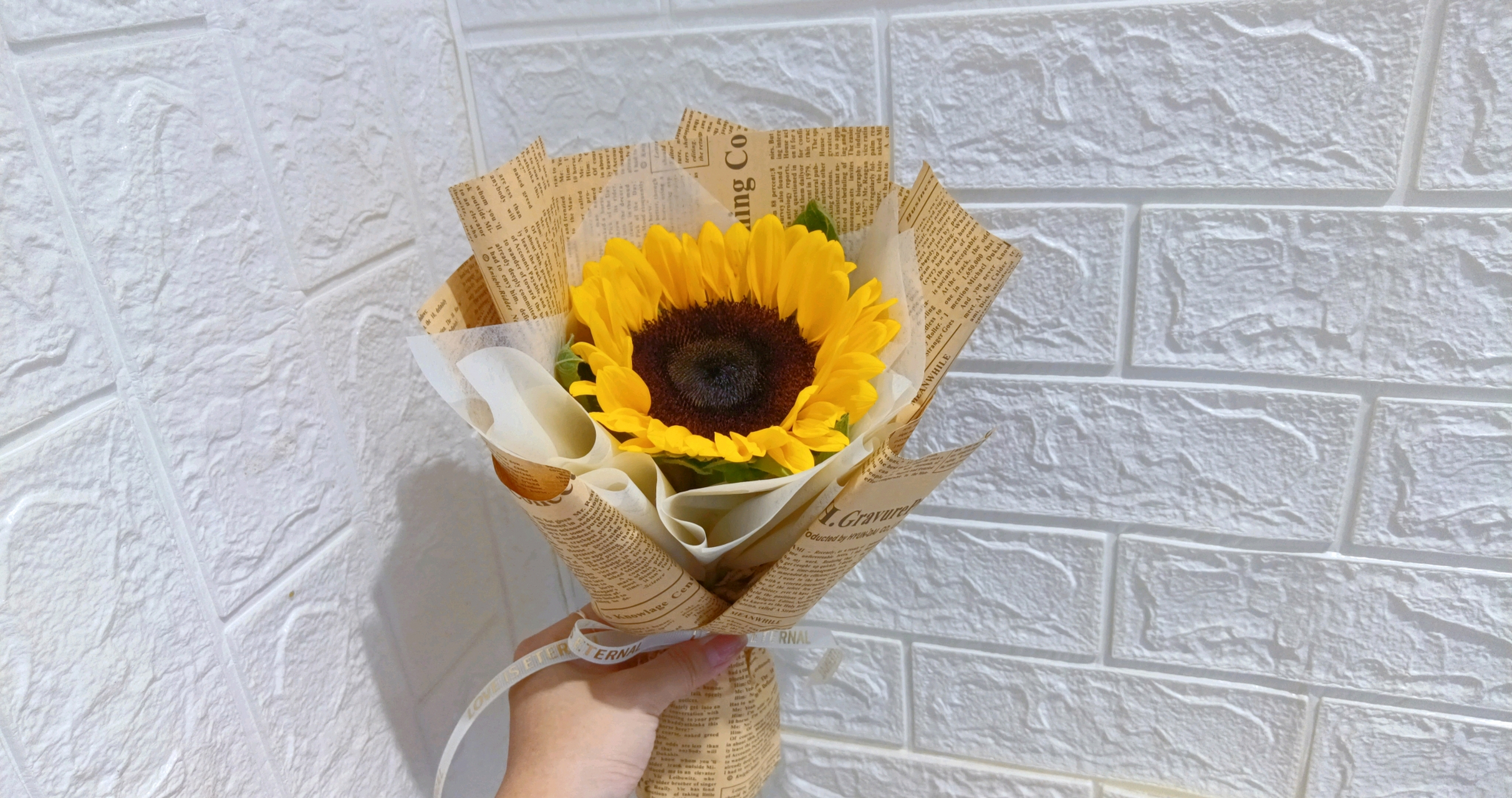 单支向日葵花束 适合教师节,妇女节的团购 毕竟向日葵寓意着温暖向上