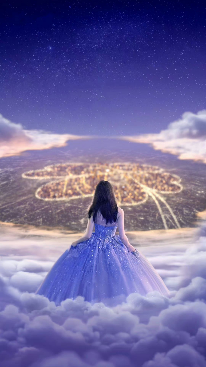 迪丽热巴最新大片背影梦回乔晶晶 光是背影就氛围感拉满了