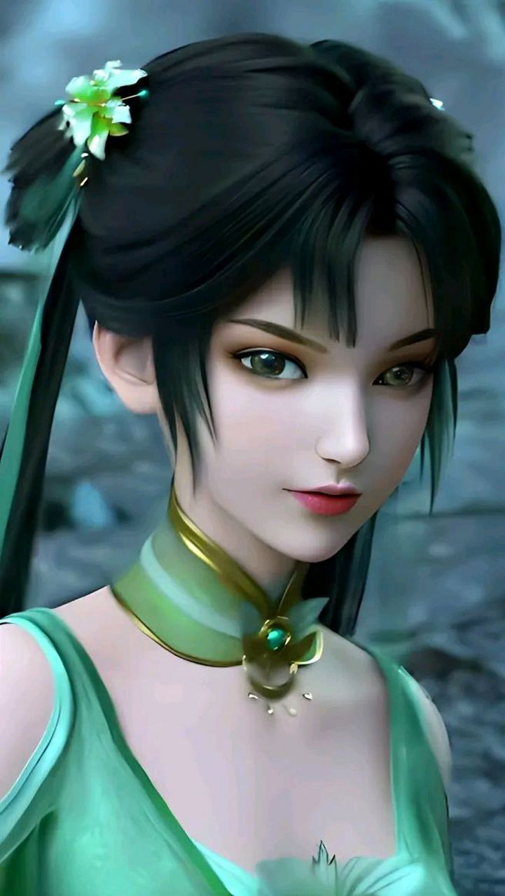 今日份壁纸(诛仙动漫碧瑶),感觉碧瑶还是动起来更好看.