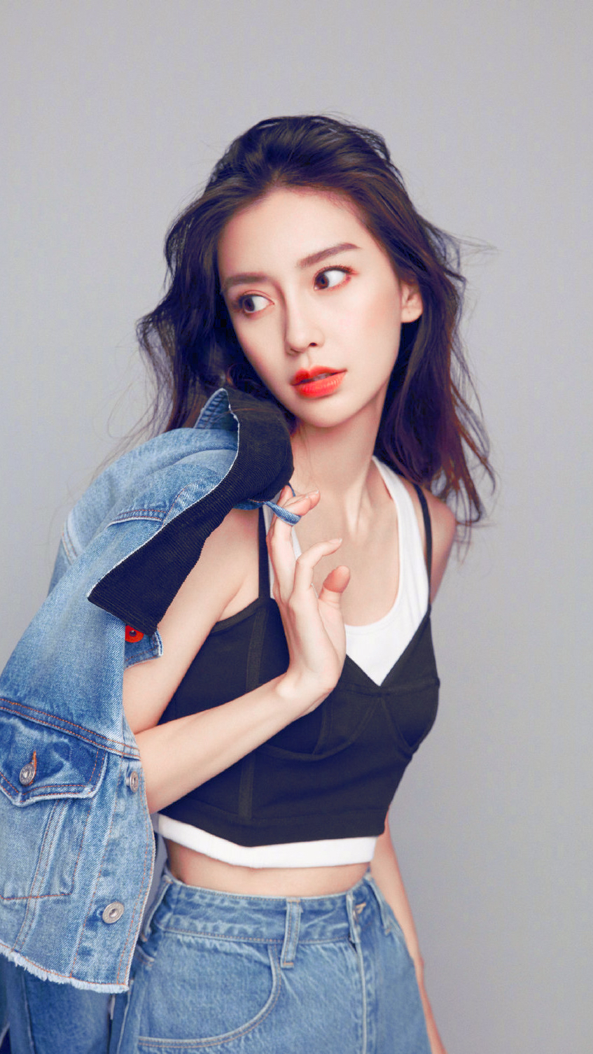 杨颖高清壁纸,喜欢的收藏吧