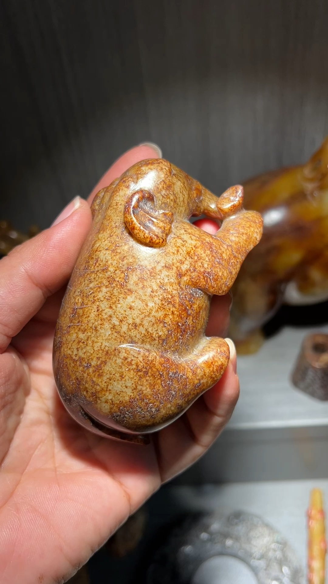 古玉老玉高古玉器和田玉大象