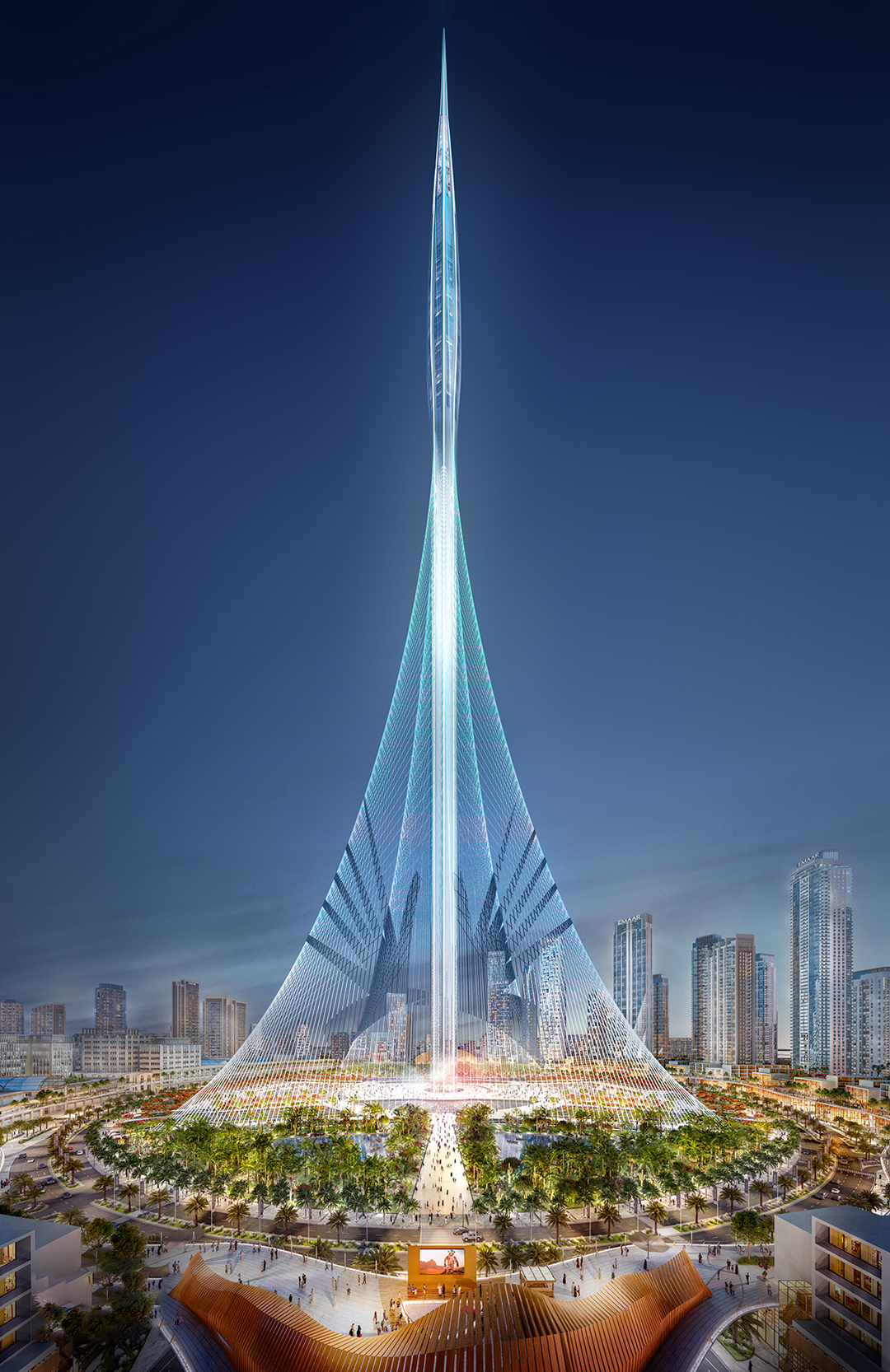 1300米!迪拜超级项目"云溪塔"将重新设计