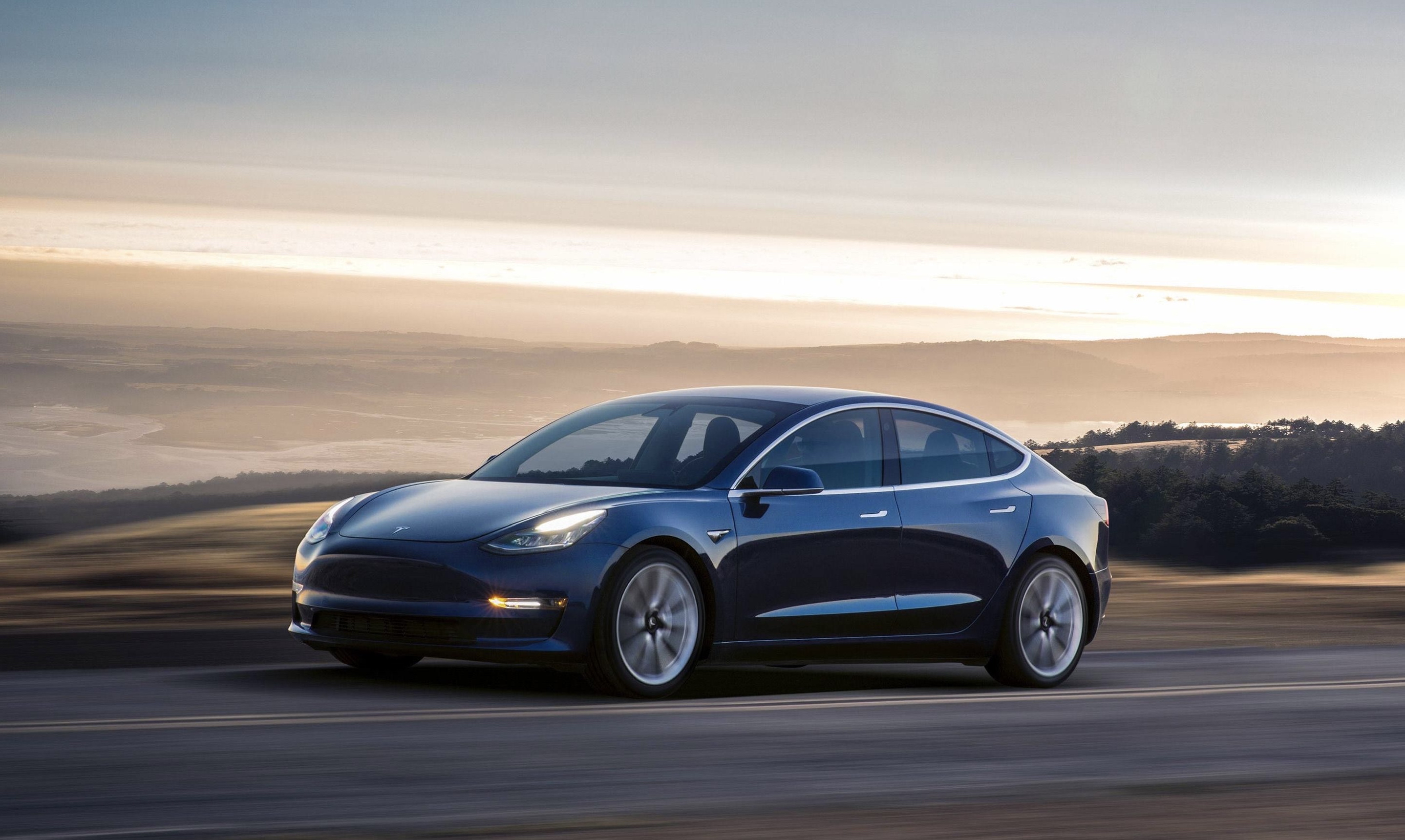 新款特斯拉model3开售